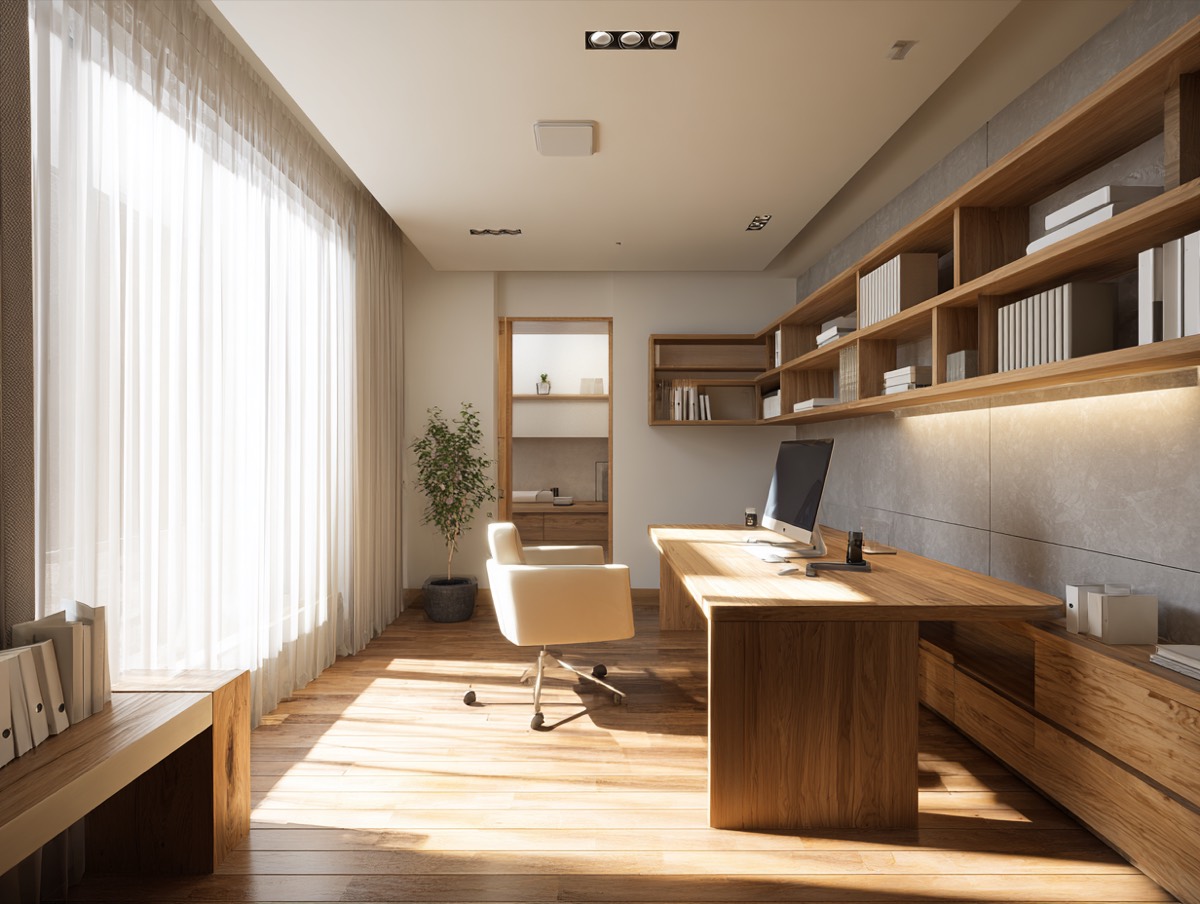 実装まで現実的に落とし込みやすいSOHO空間のイメージ